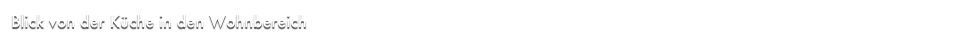 Blick von der Küche in den Wohnbereich                                                                                                                       Zurück